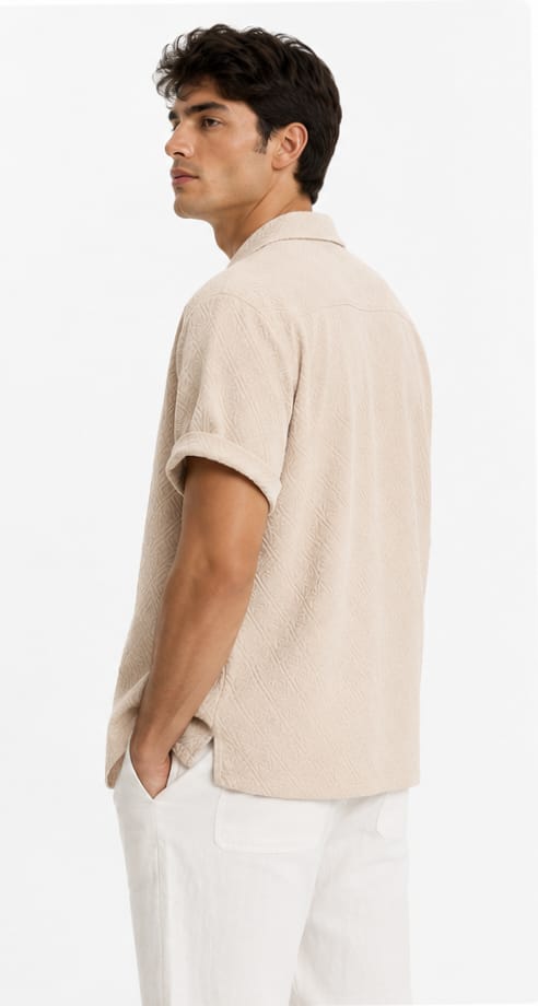 half coller shirt - Image 3